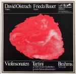 Cover for album: David Oistrach And Frieda Bauer Plays Giuseppe Tartini, Johannes Brahms – 