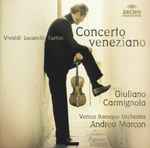 Cover for album: Vivaldi •  Locatelli •  Tartini –  Giuliano Carmignola, Venice Baroque Orchestra, Andrea Marcon – Concerto Veneziano