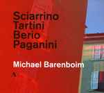 Cover for album: Sciarrino, Tartini, Berio, Paganini, Michael Barenboim – Sciarrino, Tartini, Berio, Paganini(CD, Album)