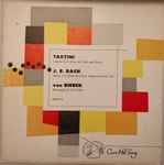 Cover for album: Tartini, J. S. Bach, von Bieber – Concerto In G Minor For Violin And Strings / Sonata In E Minor For Violin, Harpsichord And Cello / Passacaglia For Solo Violin(LP)