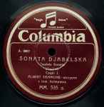 Cover for album: Albert Sammons, Tartini – Sonata Djabelska = Teufels Sonate(2×Shellac, 10