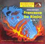Cover for album: Tchaikovsky  /  Boston Symphony Orchestra  /  Serge Koussevitzky – Francesca Da Rimini, Op. 32(3×Shellac, 12