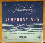 Cover for album: Tchaikovsky, Sergiu Celibidache, The London Philharmonic Orchestra – Symphony Nº 5 In E Minor, Opus 64