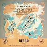 Cover for album: Schumann / Tchaikovsky - Maurice Gendron, L'Orchestre De La Suisse Romande Conducted By Ernest Ansermet – Concerto In A Minor For 'Cello And Orchestra, Opus 129 / Variations On A Rococo Theme