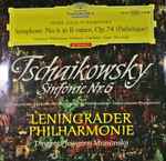 Cover for album: Peter Ilich Tchaikovsky – Leningrad Philharmonic Orchestra, Eugen Mravinsky – Symphony No. 6 In B Minor, Op. 74 (Pathétique)