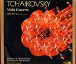 Cover for album: Tchaikovsky, Vienna Festival Orchestra Conducted By Jean-Marie Auberson, Tibor Varga, Aldo Parisot – Violin Concerto