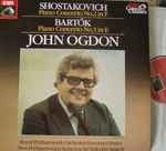 Cover for album: Shostakovich And Bartók, John Ogdon – Piano Concerto No. 2, Piano Concerto No. 3(LP, Stereo)