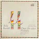 Cover for album: Béla Bartók - Peter Lefor, Martin Mumelter – 44 Duos For 2 Violins / Pour Deux Violons / Duos Für Zwei Violinen