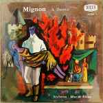 Cover for album: A. Thomas Réalisation Max De Rieux – Mignon (Extraits)(LP, Album)