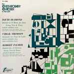 Cover for album: David Diamond (2) / Virgil Thomson / Robert Palmer (6) – Quintet In B Minor For Flute, String Trio & Piano / Serenade For Flute & Violin / Quintet For A-Clarinet, String Trio & Piano