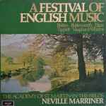 Cover for album: Britten / Butterworth / Elgar / Tippett / Vaughan Williams - The Academy Of St. Martin-in-the-Fields / Neville Marriner – A Festival Of English Music(4×LP, Compilation, Stereo, Box Set, )