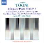 Cover for album: Camillo Togni, Aldo Orvieto – Complete Piano Music • 4(CD, Album, Stereo)