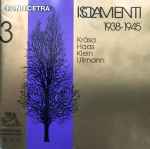 Cover for album: Krása, Haas, Klein, Ullmann – Isolamenti 1938-1945 - Concerto N. 3(CD, Album, Stereo)