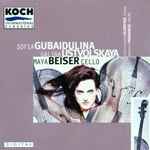 Cover for album: Sofia Gubaidulina / Galina Ustvolskaya - Maya Beiser, Christopher Oldfather, Dorothy Papadakos – In Croce / Ten Preludes / Grand Duet For Cello And Piano(CD, )
