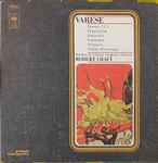 Cover for album: Varese / Robert Craft, Columbia Symphony Orchestra – Density 21,5 / Hyperprism / Intégrales / Ionisation / Octandre / Poème Electronique(LP, Album, Reissue)