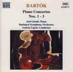 Cover for album: Bartók, Jenő Jandó, Budapest Symphony Orchestra, András Ligeti – Piano Concertos Nos. 1 - 3