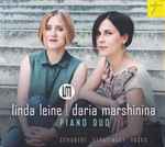 Cover for album: Schubert, Stravinsky, Vasks | Linda Leine / Daria Marshinina Piano Duo – Schubert Stravinsky Vasks(CD, Album)