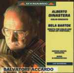 Cover for album: Alberto Ginastera, Bela Bartok, Hopkins Center Orchestra, Mario di Bonaventura, Salvatore Accardo – Violin Concerto / Sonata For Violin And Piano (Op. Posthum.)(CD, Remastered)