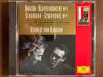 Cover for album: Bartók / Schumann – Géza Anda, Staatskapelle Dresden, Herbert von Karajan – Bartók: Klavierkonzert Nᵒ 3 / Schumann: Symphonie Nᵒ 4(CD, Stereo)