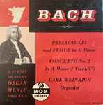 Cover for album: Bach, Vivaldi, Carl Weinrich – A Survey Of Bach’s Organ Music - Volume I
