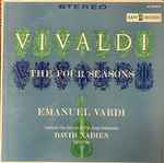 Cover for album: Antonio Vivaldi, Emanuel Vardi Conducts The Strings Of The Kapp Sinfonietta, David Nadien – The Four Seasons(LP, Album, Stereo)