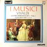 Cover for album: I Musici, Vivaldi – L'Estro Armonico Op. 3 - Vol. I / Concerti Nos. 1-2-3-4