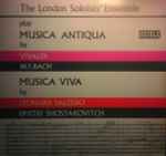 Cover for album: Vivaldi, Bach, Salzedo, Shostakovich - London Soloists Ensemble – Musica Antiqua & Musica Viva(LP, Mono)