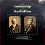 Cover for album: Brahms, Wagner - Maureen Forrester, John Newmark – Four Serious Songs / Wesendonck Lieder