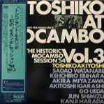 Cover for album: Toshiko At Mocambo - The Historic Mocambo Session'54 Vol.3(LP, Album, Mono)