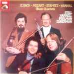 Cover for album: J.C. Bach, Mozart, Stamitz, Wanhal / Still • Perlman • Zukerman • Harrell – Oboen-Quartette
