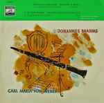 Cover for album: Johannes Brahms / Carl Maria von Weber – Sonate F-Moll / Grand Duo Concertant(LP, Mono)