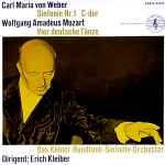Cover for album: Carl Maria von Weber : Wolfgang Amadeus Mozart, Erich Kleiber, Das Kölner Rundfunk-Sinfonie-Orchester – Sinfonie Nr. 1 C-dur  / Vier Deutsche Tänze(LP, 10