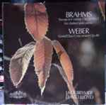 Cover for album: Johannes Brahms, C.M.V. Weber, Jack Brymer, David Lloyd (20) – Sonata In F Minor Op. 120 No. 1 For Clarinet And Piano / Grand Duo Concertant Op. 48(LP, Stereo, Quadraphonic)