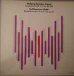 Cover for album: Wolfgang Amadeus Mozart / Carl Maria von Weber – Symphonie Nr.34 In C-Dur, KV 338 / Klavierkonzert Nr.2 In Es-Dur, Op. 32(LP)