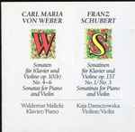 Cover for album: Carl Maria von Weber, Franz Schubert – Weber, Schubert: Sonatas, Sonatinas(CD, )