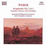 Cover for album: Weber - Queensland Philharmonic Orchestra, John Georgiadis – Symphonies Nos. 1 & 2 • Turandot • Silvana • Die Drei Pintos