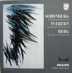 Cover for album: Schönberg / Berg / Webern - Antal Dorati, London Symphony Orchestra – Five Pieces For Orchestra, Op. 16 / Five Pieces For Orchestra, Op. 10 / Three Pieces For Orchestra, Op. 6