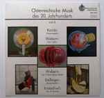 Cover for album: Korda / Webern / Dallinger / Kratochwil – Österreichische Musik Des 20. Jahrhunderts (Vol. 8)(LP)