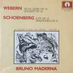Cover for album: Bruno Maderna, Webern, Schoenberg – Sechs Lieder Op. 14 / Konzert Op. 24 / Suite Op. 29 / Variationen Op. 31(CD, Mono)