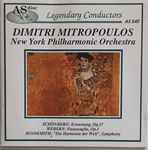 Cover for album: Dimitri Mitropoulos, The New York Philharmonic Orchestra, Arnold Schoenberg, Anton Webern, Paul Hindemith – Schoenberg,Erwartung,Op.17-Webern,Passacaglia, Op.1-Hindemith,Die Harmonie der Welt(CD, Compilation)