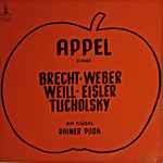 Cover for album: Appel Singt Brecht • Weber • Weill • Eisler • Tucholsky Am Flügel: Rainer Pook – Appel Singt Brecht U. A.(LP, Album)