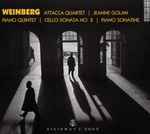 Cover for album: Weinberg, Attacca Quartet | Jeanne Golan – Piano Quintet︱Cello Sonata No. 2︱Piano Sonatine(CD, Album)