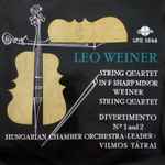 Cover for album: String Quartet in F sharp minor - Divertimento No. 1 & 2