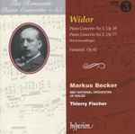 Cover for album: Widor - Markus Becker (4), BBC National Orchestra Of Wales, Thierry Fischer (2) – Piano Concertos 1 & 2 · Fantaisie(CD, Album)