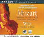 Cover for album: Mozart • Witt – London Mozart Players Conducted By Matthias Bamert – Symphony No. 34 In C, K338 / Six German Dances, K600 / Symphony In C, 