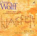 Cover for album: Christian Wolff - Robert Black – Look She Said (Complete Works For Bass)(CD, Album)