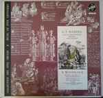 Cover for album: Georg Friedrich Händel, Robert Woodcock, Telemann Society Orchestra – G.F. Handel Royal Fireworks Music / R. Woodcock Recorder Concerto In C, Oboe Concerto In E