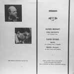 Cover for album: Olivier Messiaen, Yannis Xenakis – Cinq Rechants / Nuits / Medea (Excerpt)(LP, Album)
