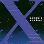 Cover for album: Xenakis, Varèse | Philip Larson, Timothy Adams, The Carnegie Mellon Philharmonic, Juan Pablo Izquierdo – Dämmerschein / Persephassa / La Déesse Athéna / Amériques(CD, )