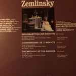 Cover for album: Zemlinsky – Radio-Symphonie-Orchester Berlin, Gerd Albrecht – Der Geburtstag Der Infantin (Der Zwerg)
